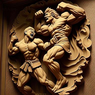 3D модель Rocking the Virbank Gym Fierce Fighting at Tachiwaki Gy (STL)